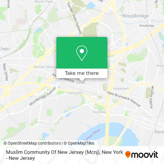 Muslim Community Of New Jersey (Mcnj) map