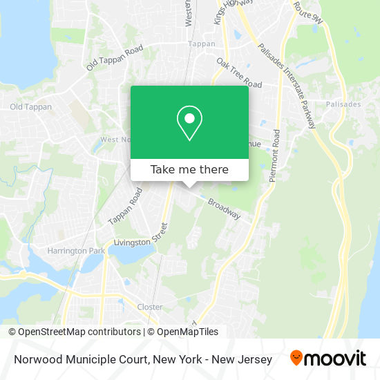 Mapa de Norwood Municiple Court