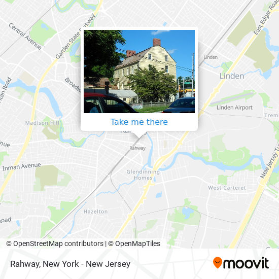 Rahway map