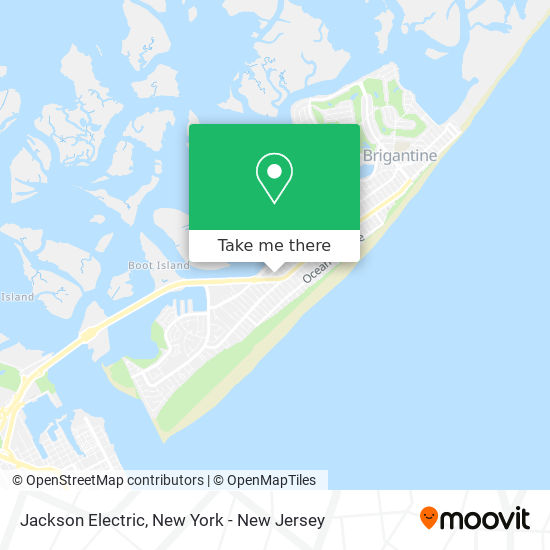 Jackson Electric map