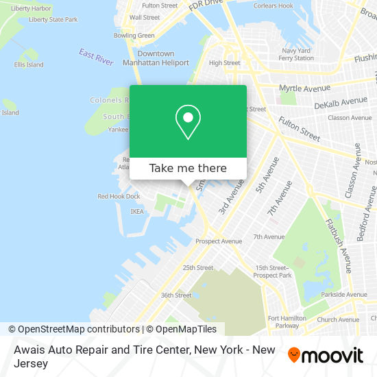 Mapa de Awais Auto Repair and Tire Center