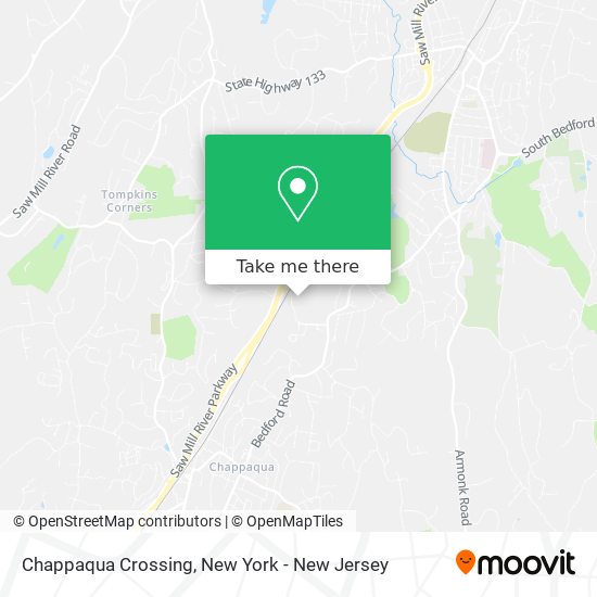 Chappaqua Crossing map