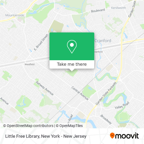 Little Free Library map