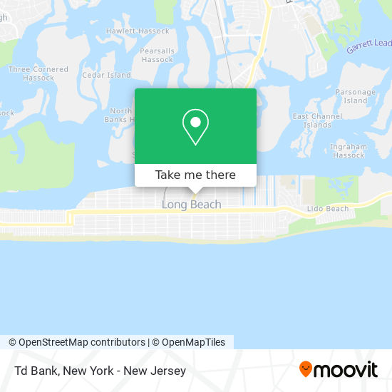 Td Bank map