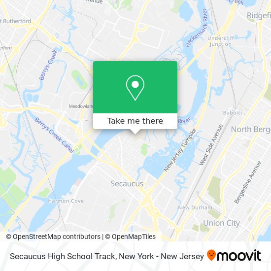 Secaucus High School Track map
