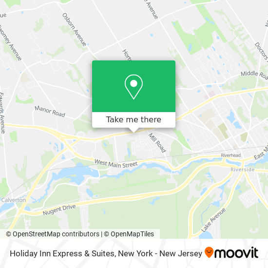 Mapa de Holiday Inn Express & Suites