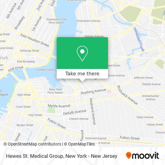 Hewes St. Medical Group map