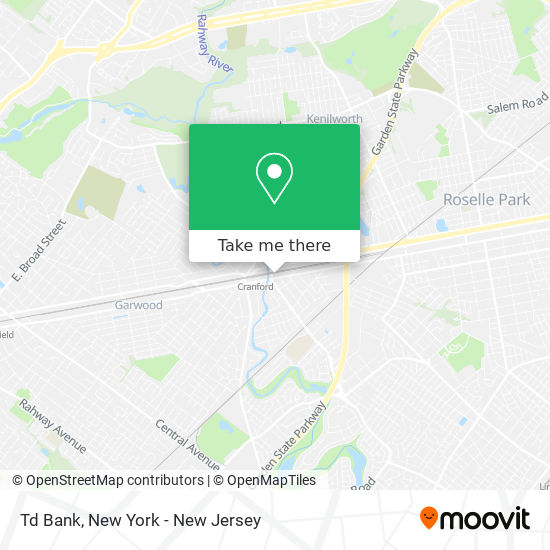 Td Bank map