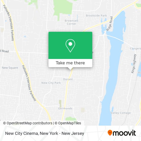 Mapa de New City Cinema