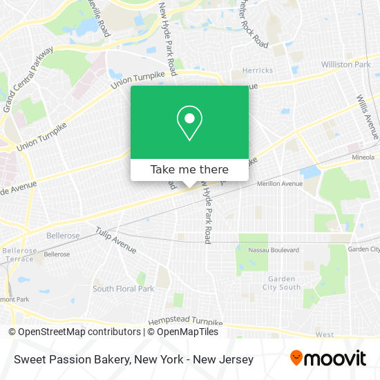 Mapa de Sweet Passion Bakery