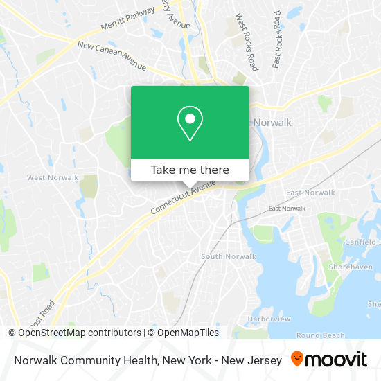 Norwalk Community Health map