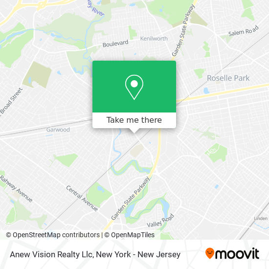 Mapa de Anew Vision Realty Llc