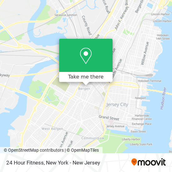 24 Hour Fitness map