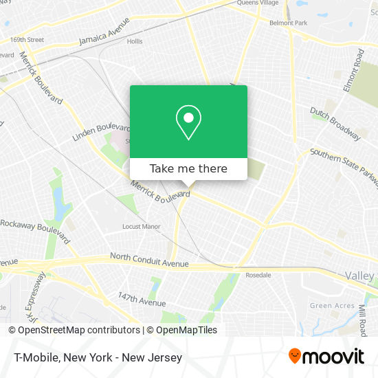 T-Mobile map