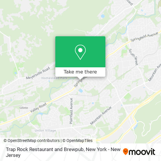 Trap Rock Restaurant and Brewpub map