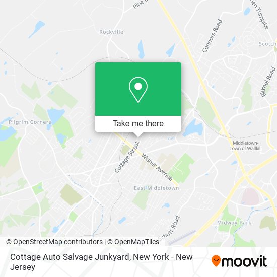 Mapa de Cottage Auto Salvage Junkyard