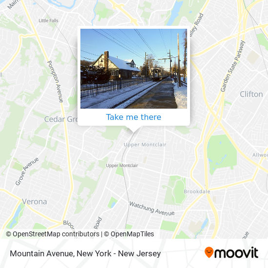 Mapa de Mountain Avenue