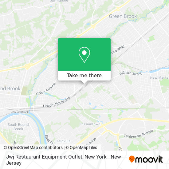 Mapa de Jwj Restaurant Equipment Outlet