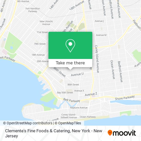 Clemente's Fine Foods & Catering map