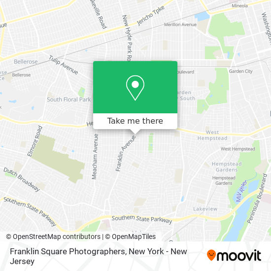 Franklin Square Photographers map