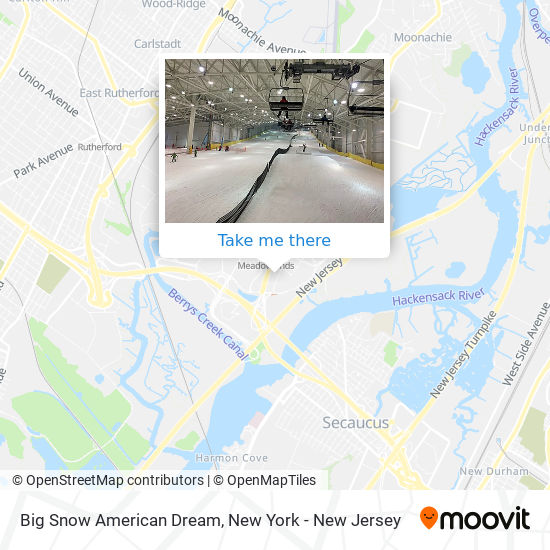 Big Snow American Dream map