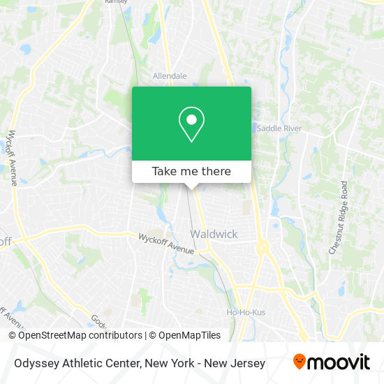 Odyssey Athletic Center map