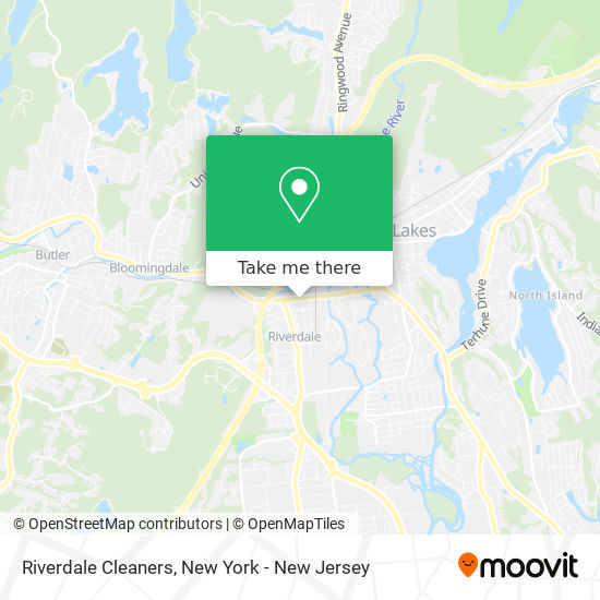 Riverdale Cleaners map