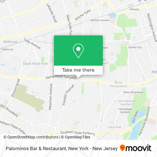 Palominos Bar & Restaurant map