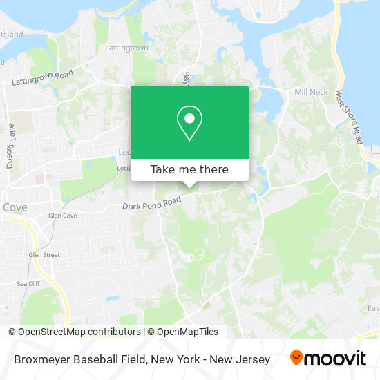 Broxmeyer Baseball Field map