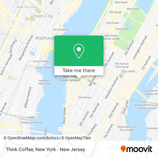 Think Coffee map