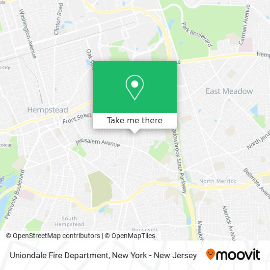 Mapa de Uniondale Fire Department