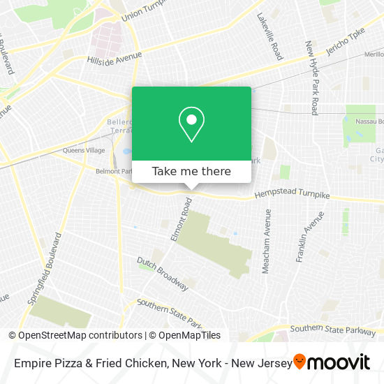 Empire Pizza & Fried Chicken map