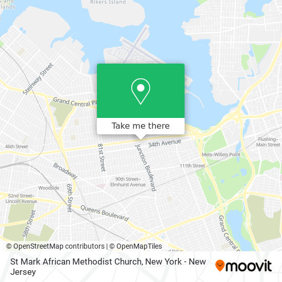 St Mark African Methodist Church map
