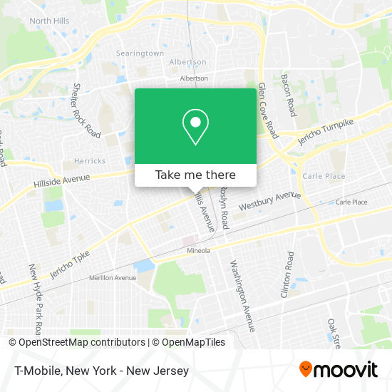 T-Mobile map