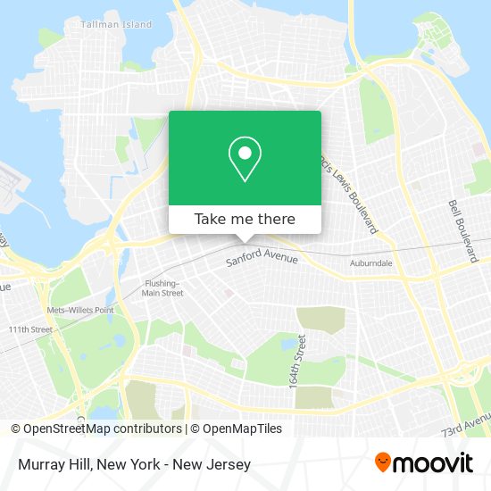 Murray Hill map