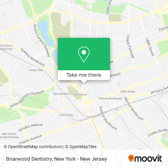 Mapa de Briarwood Dentistry