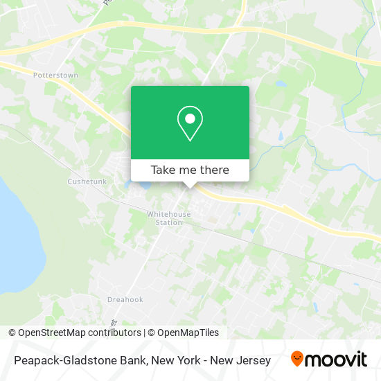 Mapa de Peapack-Gladstone Bank