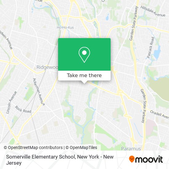 Mapa de Somerville Elementary School