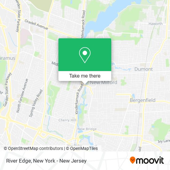 How to get to River Edge in River Edge, Nj by bus, train or subway?