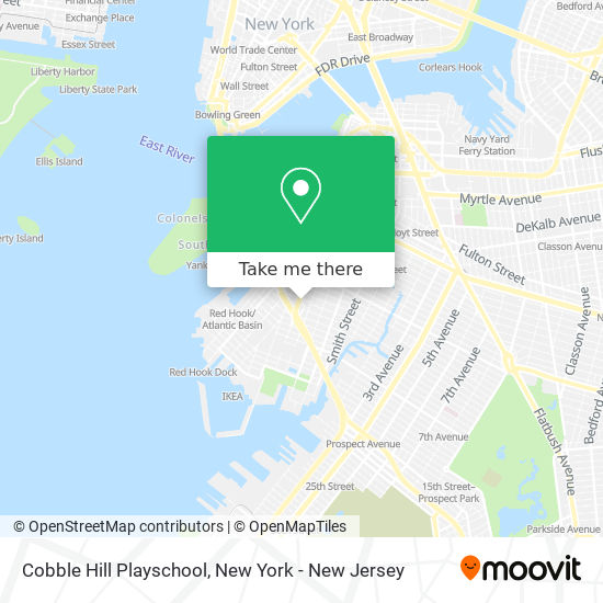 Mapa de Cobble Hill Playschool