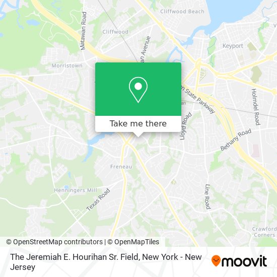 Mapa de The Jeremiah E. Hourihan Sr. Field