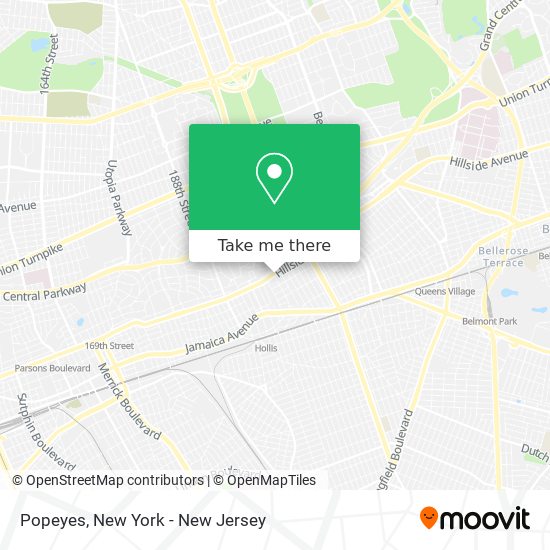 Popeyes map