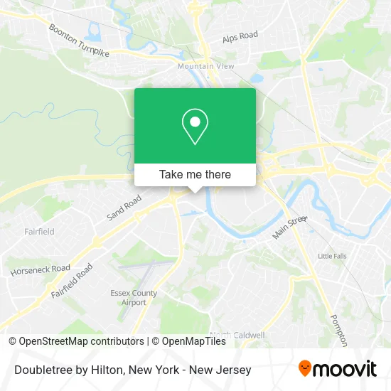 Doubletree by Hilton map