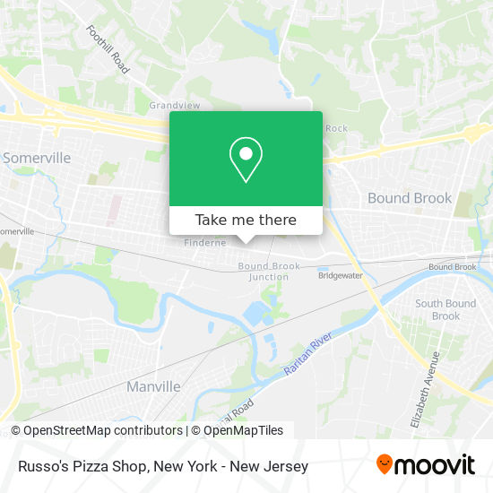 Mapa de Russo's Pizza Shop