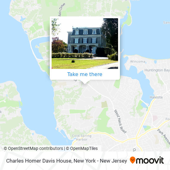 Mapa de Charles Homer Davis House