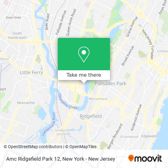 Mapa de Amc Ridgefield Park 12