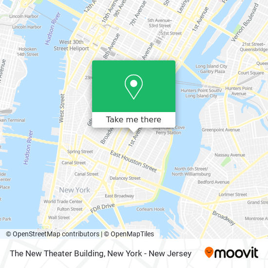 The New Theater Building map