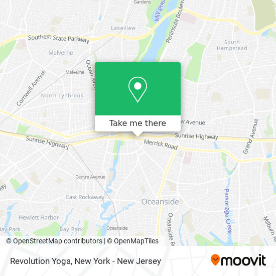 Mapa de Revolution Yoga