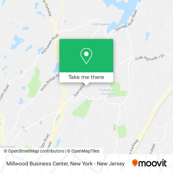 Millwood Business Center map