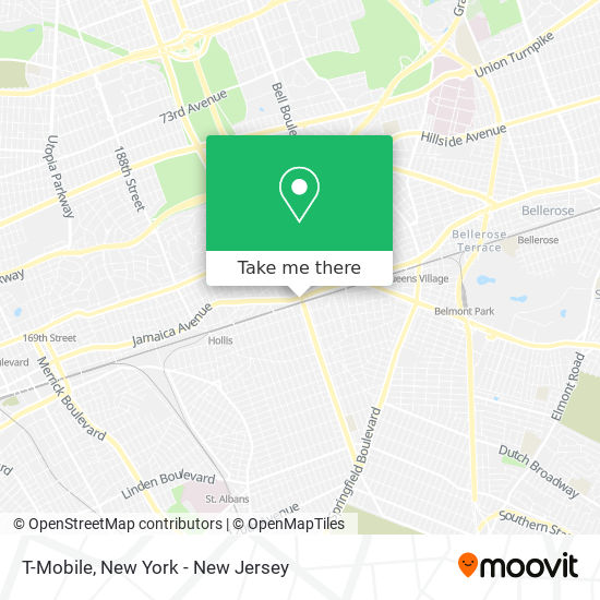 T-Mobile map